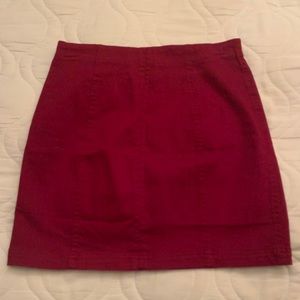 ALTAR’D state mini jean skirt